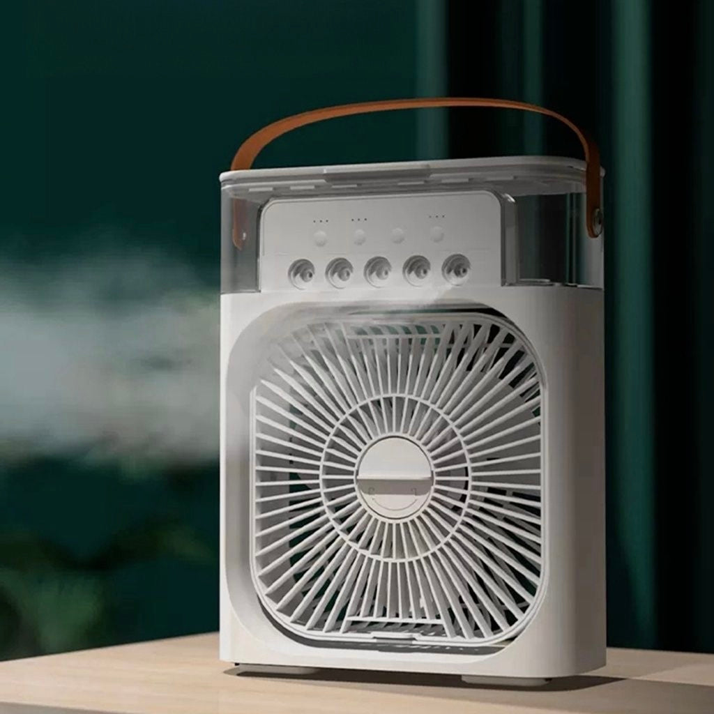 3 in 1 Portable Humidifier, Mini Fan, USB Air Conditioners