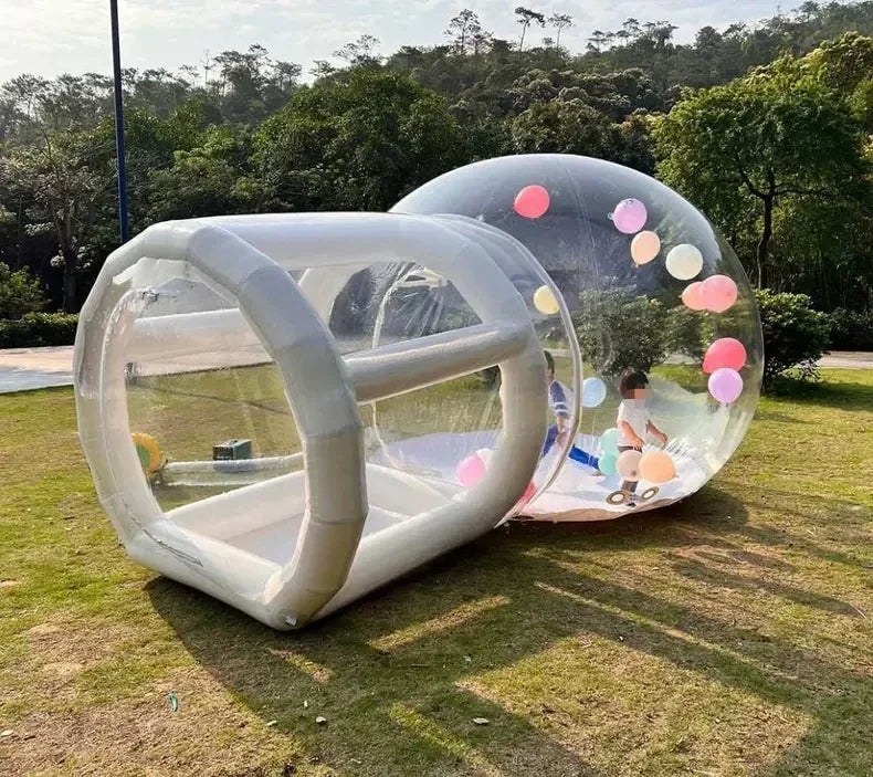 Transparent Inflatable Bubble Tent for Kids 10ft – Outdoor Play and Parties
