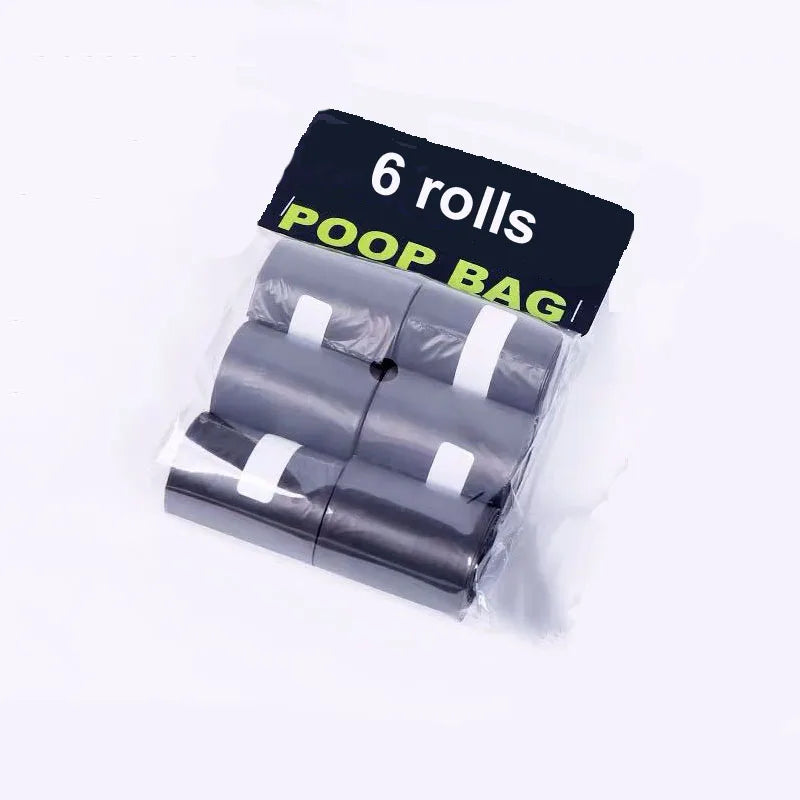 Foldable Dog Poop Bag Dispenser and Scoop – Hygienic Solution for Cleaning Up Pet Waste, Ideal for Walks and Travel