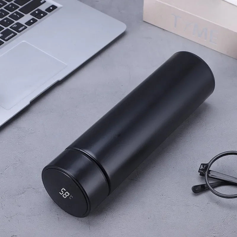 Smart Thermos Bottle 500ml with LED Display – Hydrate with Style and Technology