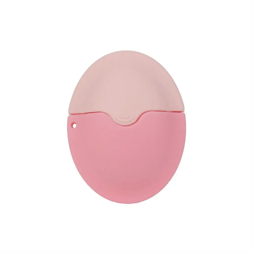 Silicone, oval, rechargeable sunscreen applicator – the portable solution for hygienic and even application of lotions and creams, ideal for travel and daily use