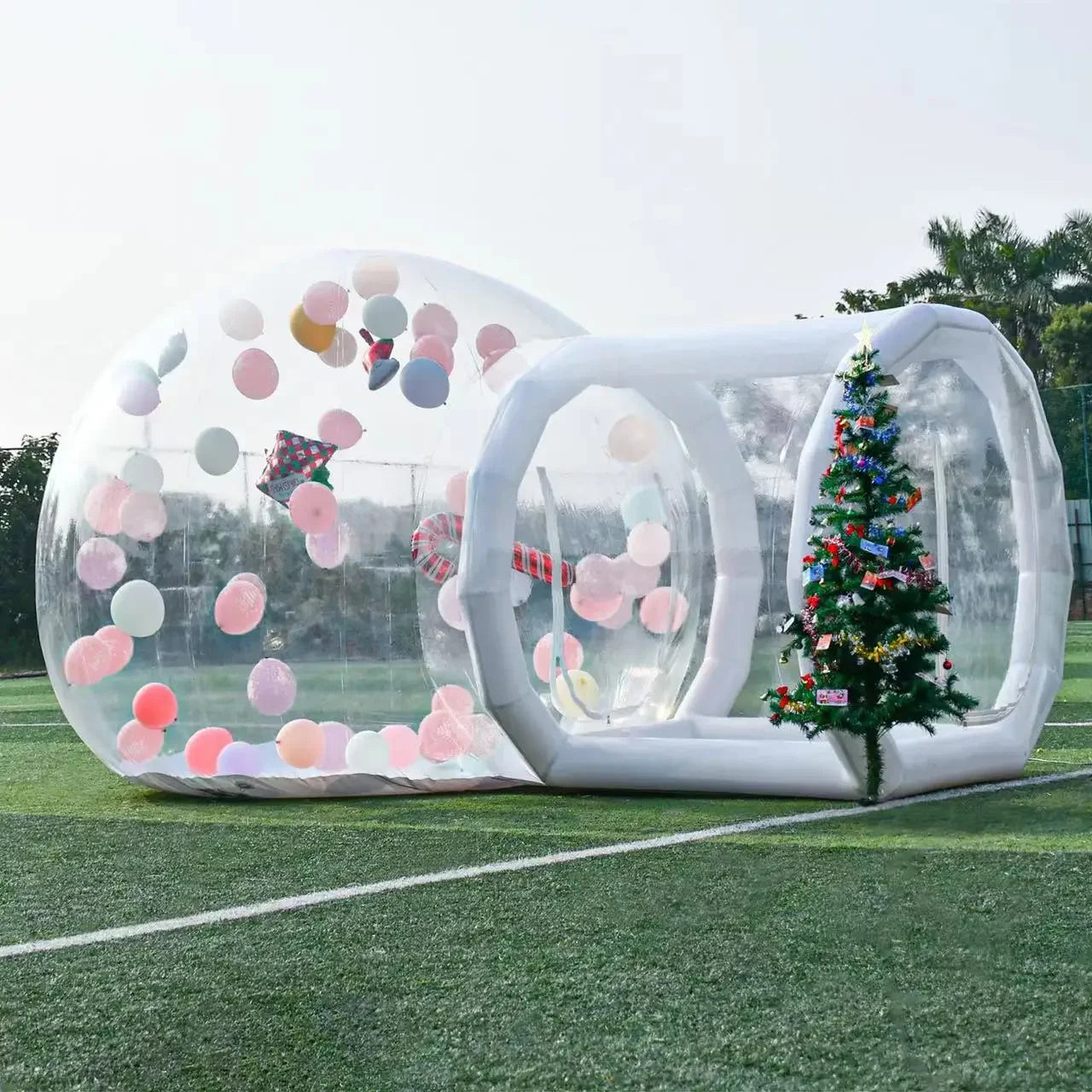 Transparent Inflatable Bubble Tent for Kids 10ft – Outdoor Play and Parties
