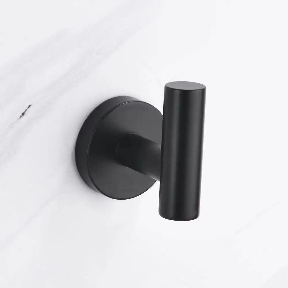 Stainless steel wall hooks with screws - the perfect solution for efficient organization of your spaces. Ideal for the bathroom, hallway, kitchen, office or bedroom.