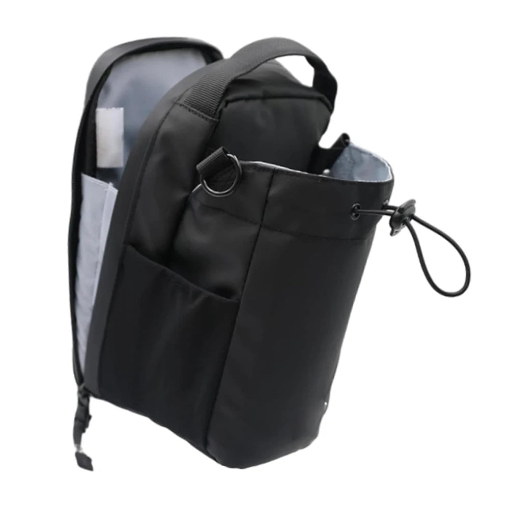 Magnetic Water Bottle Bag Large Capacity Specific Water Cup Holder with Strong Magnet Portable Bag for Outdoor Sports Gym Camp