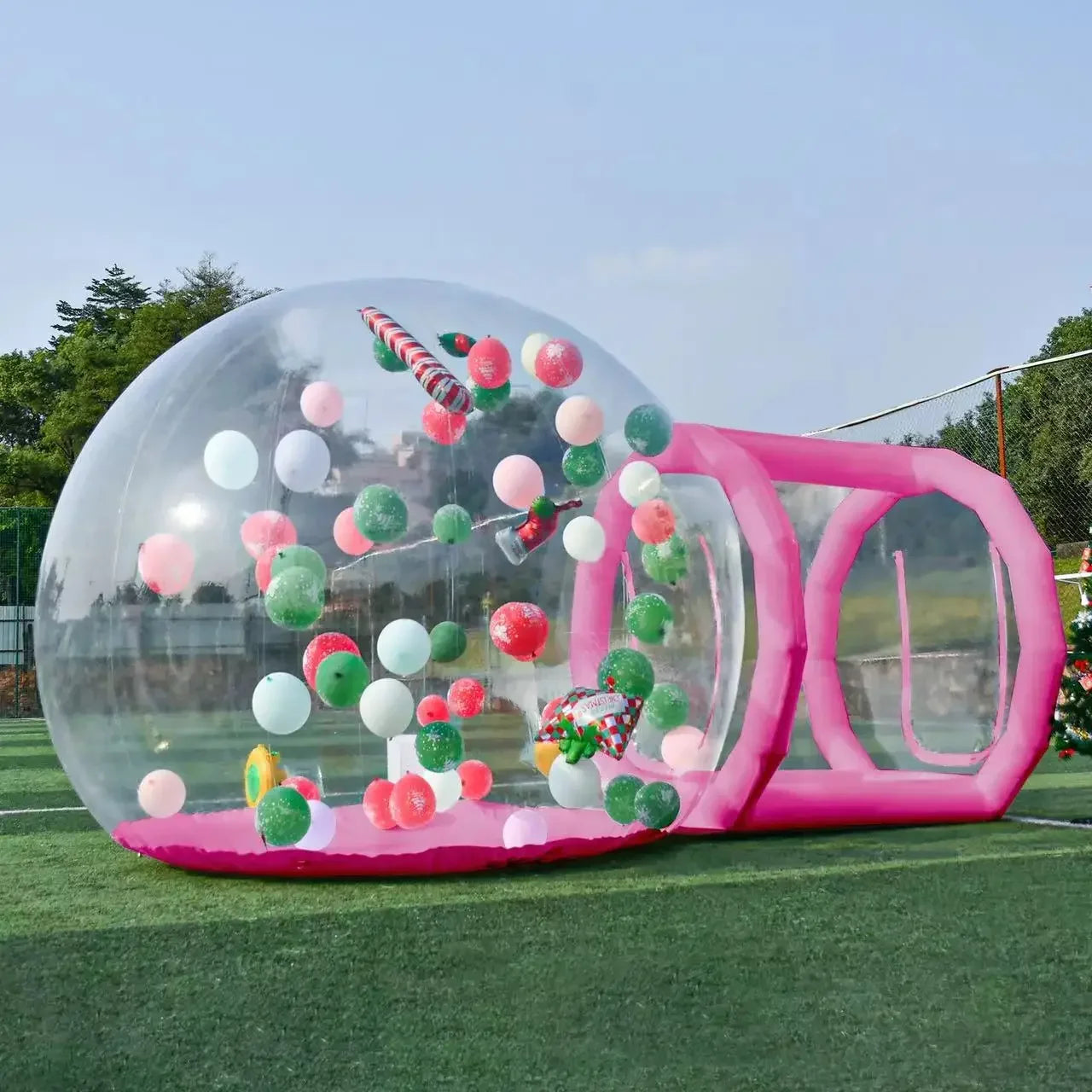 Transparent Inflatable Bubble Tent for Kids 10ft – Outdoor Play and Parties