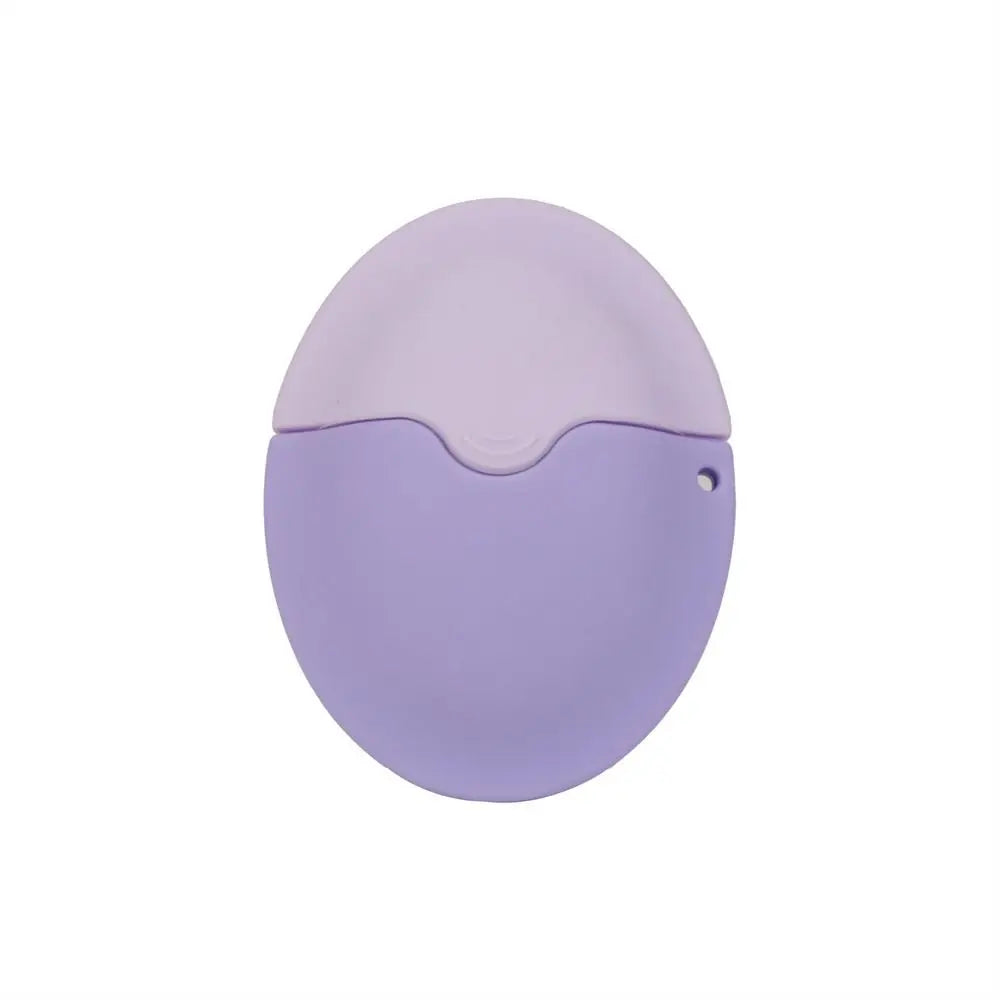 Silicone, oval, rechargeable sunscreen applicator – the portable solution for hygienic and even application of lotions and creams, ideal for travel and daily use