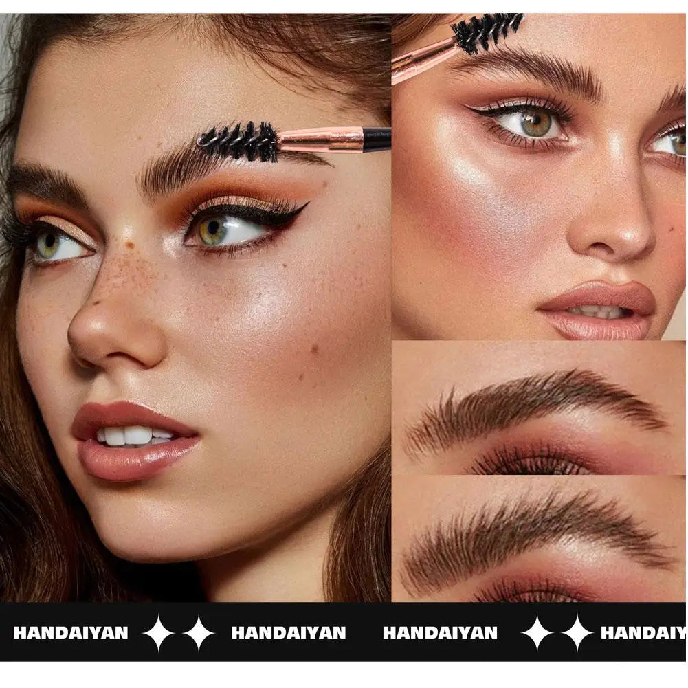 Transparent Eyebrow Gel with Brush – Long-Lasting Hold, Natural Look