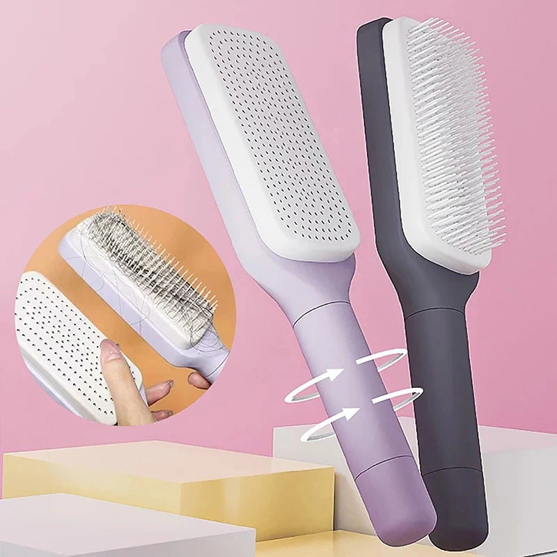 Self-Cleaning Massage Hairbrush – The Perfect Combination of Technology and Care