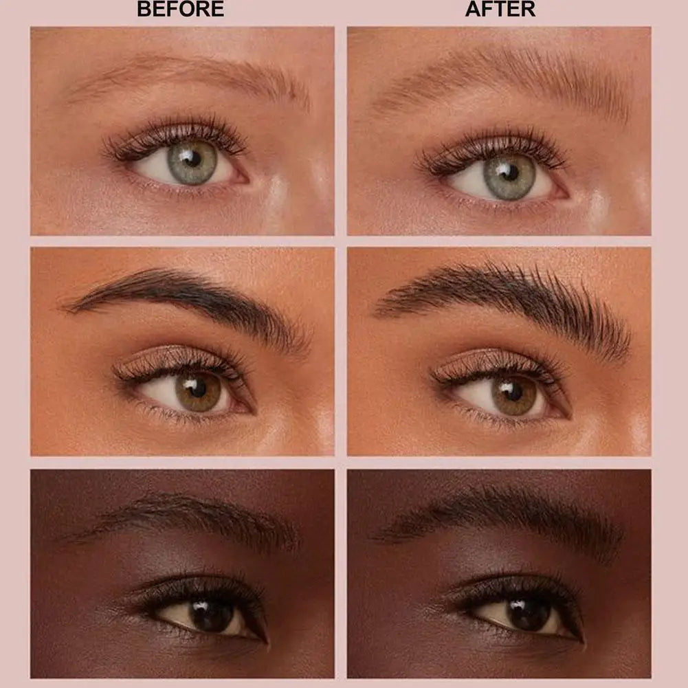 Transparent Eyebrow Gel with Brush – Long-Lasting Hold, Natural Look