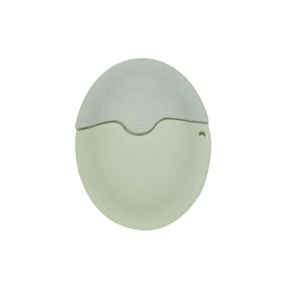 Silicone, oval, rechargeable sunscreen applicator – the portable solution for hygienic and even application of lotions and creams, ideal for travel and daily use