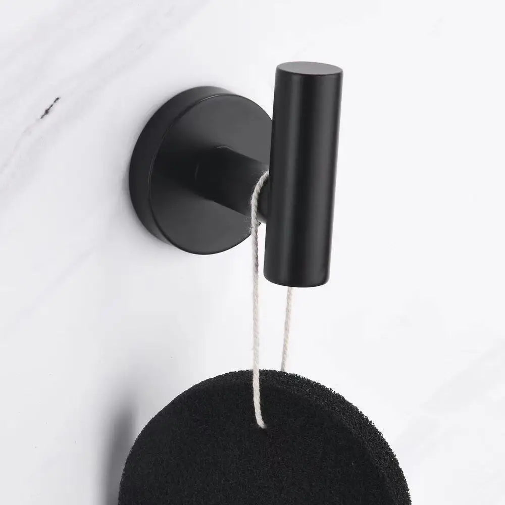 Stainless steel wall hooks with screws - the perfect solution for efficient organization of your spaces. Ideal for the bathroom, hallway, kitchen, office or bedroom.