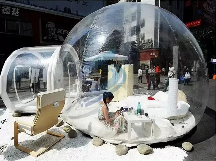 Transparent Inflatable Bubble Tent for Kids 10ft – Outdoor Play and Parties