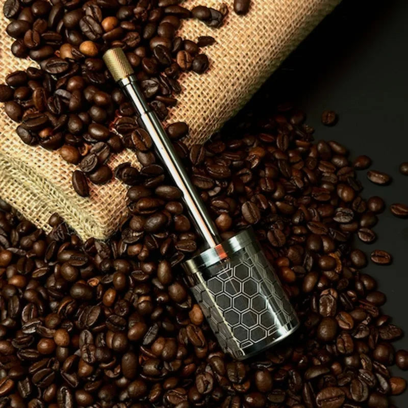 Portable Coffee, Tea and Latte Maker - Reusable Press Blender for Travel, Office and Everyday Use. Fast Brewing, Intensity Control and Compact Design.